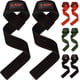 thumbnail image 1 of Straps para levantamiento de pesas AQF de gamuza con acolchado de neopreno, 1 of 8