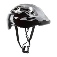 Magideal - Casco De Bicicleta Para Niños, Casco De Patineta, Resistente A Los Impactos, Con Absorción De Impactos, Casco De Patinaje, Casco De Esquí Para Patinar Negro