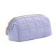 thumbnail image 4 of Bolsa De Cosméticos Acolchada, Bolsa De Maquillaje De Algodón Para Uso Diario, Senderismo, Acampada, Violeta, 4 of 5