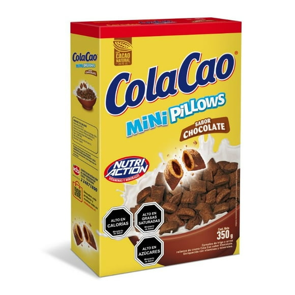 Cereales Mini Pillow Sabor Chocolate, 350 g