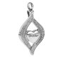 thumbnail image 3 of Collar De Urna De Cremación Con Forma De Corazón De Cristal, Colgante De Recuerdo Para Cenizas, Joyería Para Hermano, 3 of 5