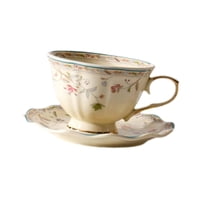 Bothyi - Tazas De Café De Cerámica De 250 Ml Para Latte, Para Uso Doméstico Y Comercial.