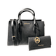 thumbnail image 1 of Cartera Michael Kors M Satchel + Billetera Negra, 1 of 2