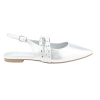 Ballerina Chalada Mujer Maris-6 Plateado Casual