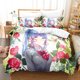 thumbnail image 1 of Fashion Anime Genshin Impact Bedding Set Cartoons Duvet Cover Set Comforter Bed Linen For Children Boy Decor Bedclothes Bed Sheets, 1 of 5