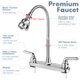 thumbnail image 5 of Grifo EXCELFU 20 cm 2 Agujeros para Cocina de Autocaravana – Cromo, 5 of 7