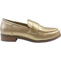 Mocasin Mujer Dorado Javiera Detogni