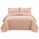 thumbnail image 1 of Cubrecama Verano Quilt Deluxe Queen 220x240 Cm Reversible 2 Fundas Coral, 1 of 3