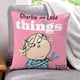 thumbnail image 1 of Charlie y Lola Fundas de almohada de terciopelo con tema, regalos de funda de almohada, decoración para el hogar, cojín de lanzar, regalo de cumpleaños para fans y parejas. 45cm x 45cm., 1 of 6