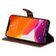 thumbnail image 2 of Funda Billetera para iPhone 14 con Porta Tarjetas y Soporte Ajustable Marrón, 2 of 6