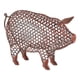 thumbnail image 1 of Escultura DII, colección Chicken Wire, animal de granja, cerdo, hierro, 1 of 7