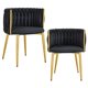 thumbnail image 1 of Pack 2 Silla Mizzi Velvet Negro| Sala, Dormitorio u Oficina, 1 of 4