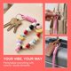 thumbnail image 5 of Llavero Hzopcw de cuerda paracord rosa 25 cm – Pack de 18, 5 of 7