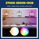 thumbnail image 2 of Ampolleta LED Inteligente Lightinginside B11 E12 60W RGB WiFi 4un, 2 of 3