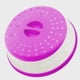 thumbnail image 1 of Cubierta Antisalpicaduras Para Microondas Plegable De 26 8 Cm Color Morado, 1 of 7