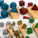 thumbnail image 5 of Juego de dados PUGED DND 35 Polyhedral con bolsas y bandeja para D&D RPG, 5 of 8