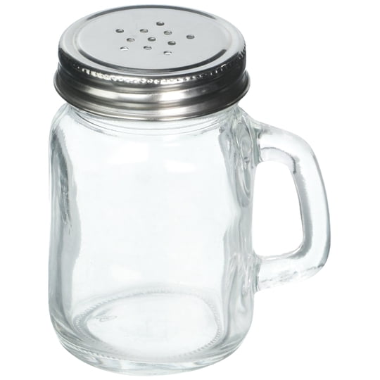 Dispensador De Alimentos Tablecraft 145 ml Vidrio Transparente Con Tapa De Metal