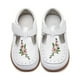 thumbnail image 2 of Toddler Girls Cute Flower T-strap Sandals, Children's Lightweight Anti-skid Soft Sole Mary Jane Flats, 2 of 3