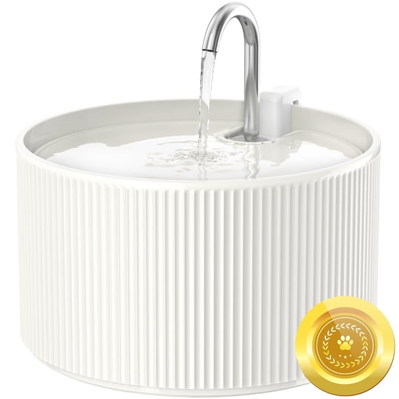 Fuente de Agua de Cerámica para Gatos Wonder Creature 2.2L Silenciosa