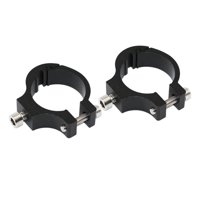 Ioensy - Soporte De Montaje Para Faro De Motocicleta, Horquilla, Oreja, Abrazadera De Manillar De Aluminio