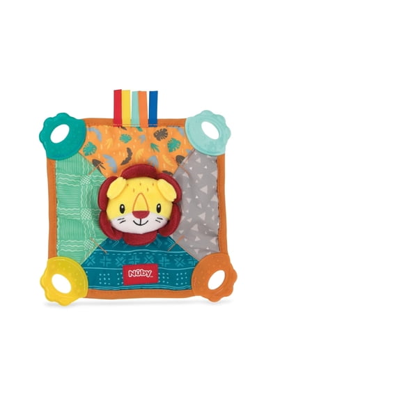 Mordedor Nuby León de Peluche con Crujido y Chillido