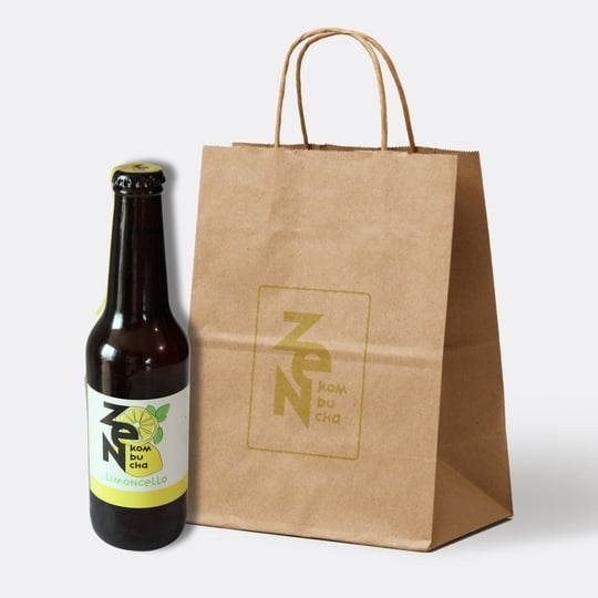 6 Pack Zen Kombucha Limoncello