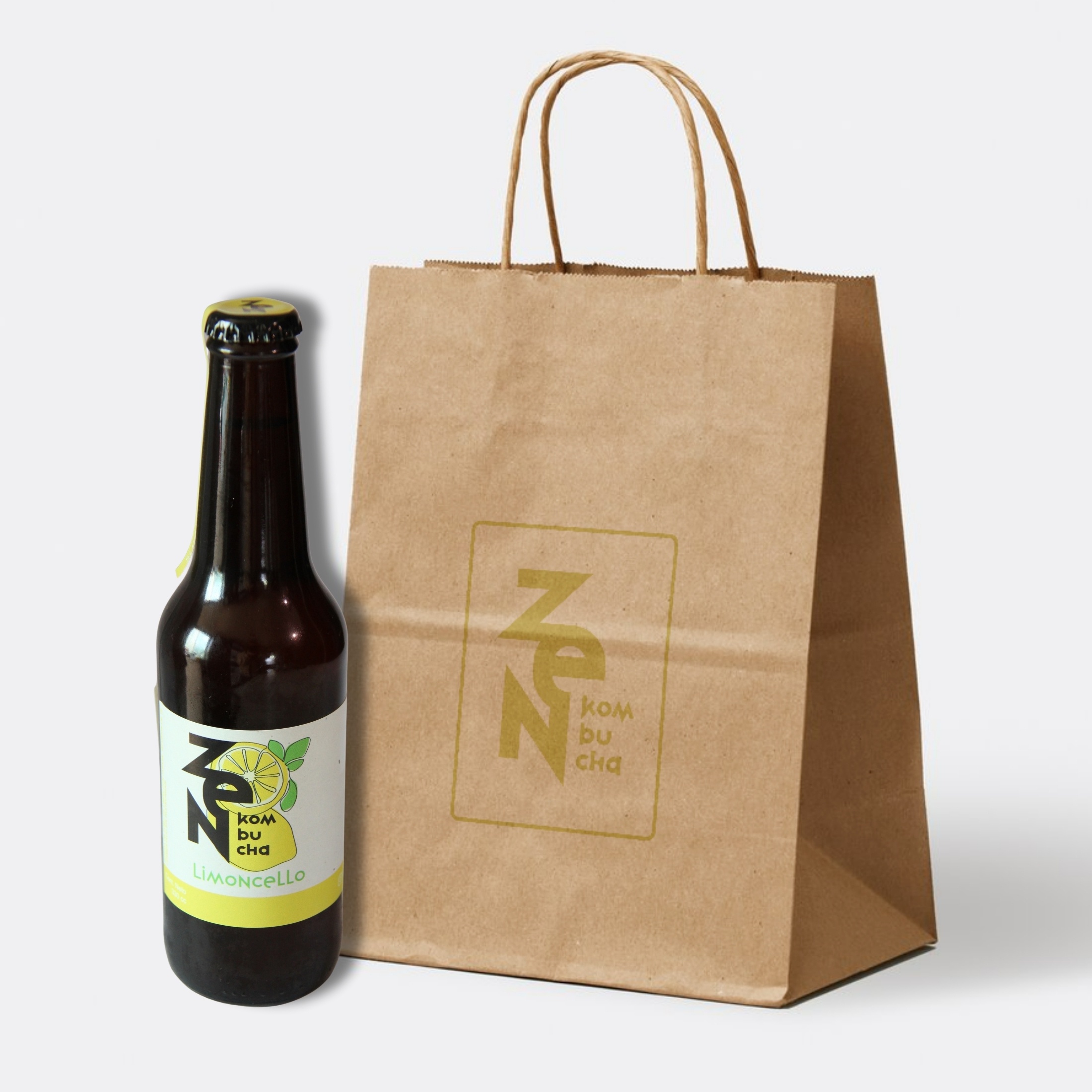 6 Pack Zen Kombucha Limoncello