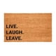 thumbnail image 1 of Limpiapiés Choapino Biodegradable Live Laught Leave, 1 of 3