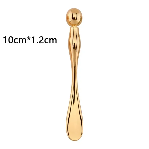 Metal Face Massage Stick Anti Wrinkle Eye Cream Applicator Mask Mixing Spatulas Scoop Eyes Massage Beauty Facial Care Tool