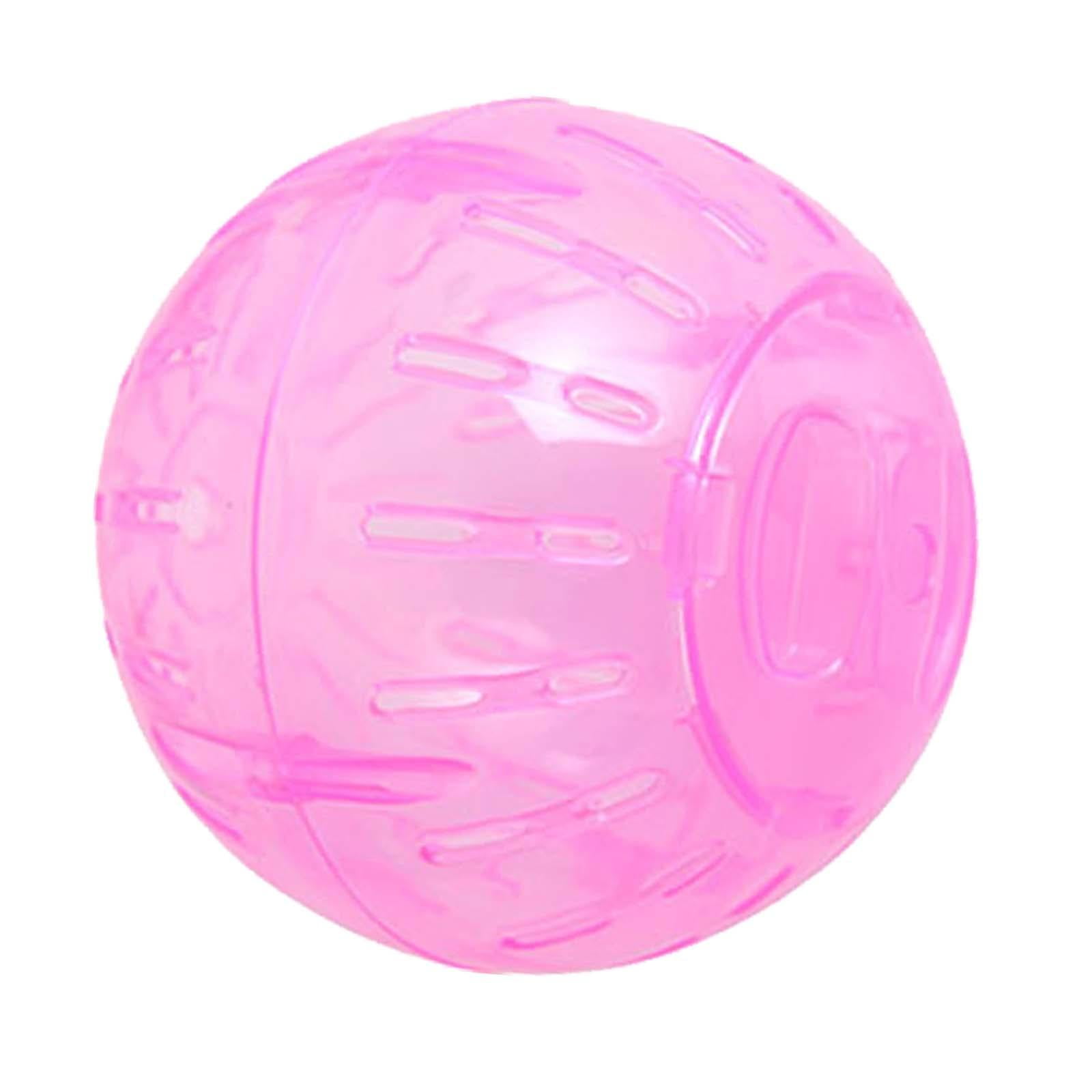 Pelota De Ejercicio De Hámster Enano Pelota De Correr De Hámster Lindo Para Chinchilla Jogging Pink