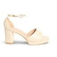 thumbnail image 2 of Sandalia Taco Beige Vía Franca, 2 of 5