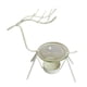 thumbnail image 5 of Candelita Portavelas Quemador De Aceite Esencial Calentador Perfumado Decoraciones Blanco, 5 of 5