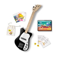 Guitarra Eléctrica Para Niños Loog Mini De 3 Cuerdas Con Amplificador Integrado