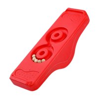 Magideal - Tabla De Equilibrio Para Niños, Tabla Balancín, Tabla De Entrenamiento, Equipo De Entrenamiento De Equilibrio, Tabla Oscilante, Balancín Para Ejercicio En Casa, Interior Y Exterior. Rojo