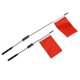 thumbnail image 2 of Pack De 2 Antenas Metálicas Con Bandera Universal Para 1/10 1/12 1/16 Monster Truck Rojo, 2 of 3
