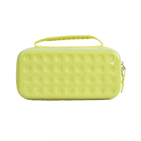 Genérico - Funda Protectora Rígida Para Nintendo Switch Modelo Oled - Bolsa De Almacenamiento Portátil De Viaje Con Funda Duradera Compatible Con La Consola Ns Switch-Amarillo