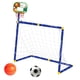 thumbnail image 2 of Aro De Baloncesto Con Red De Portería De Fútbol Para Niños, Centro De Actividades Deportivas, Color Verde, 2 of 4