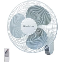 Ventilador De Pared Comfort Zone Cz16Wr 16 Con Mando A Distancia