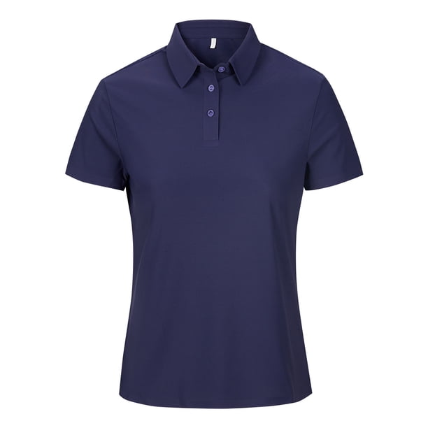 Polera Ultra Dry Fit Con Cuello Manga Corta Nueva Temporada Mujer