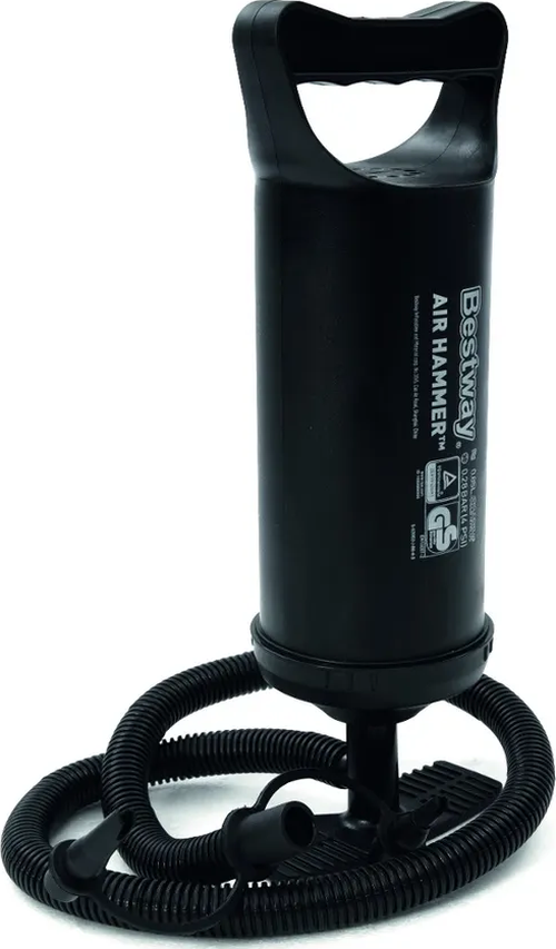 Genérico - Inflador Manual Portátil Bestway 62002 Para Camping Color Negro 4Psi
