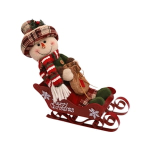 Bothyi - Estatua Navideña De Regalo, Adorno De Mesa Para Centros De Mesa, Pasillo De Hotel, Muñeco De Nieve