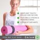 thumbnail image 3 of Gaiam Yoga Mat Strap Slap, 3 of 3