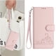 thumbnail image 2 of Funda tipo cartera FOXDOCK para OPPO Reno 12F con soporte, ranuras, RFID, diseño de gato, 2 of 5