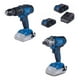 thumbnail image 1 of Pack Pro Taladro Percutor y Atornillador 20v 2x2ah - Scheppach, 1 of 5