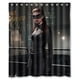 thumbnail image 1 of Cortina de ducha con escena de Anne Hathaway de The Dark Knight Rises, juego de cortinas de baño con ganchos, tamaño 60 x 72 pulgadas, 1 of 3