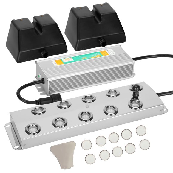 Máquina de nebulización ultrasónica Qnemaei de 10 cabezales, 8000 ml/H, 350 W