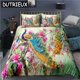 thumbnail image 1 of Peacock ed Bedding Set Duvet Covers Pillowcases Comforter Bedding Set Bedclothes Bed Linen, 1 of 5
