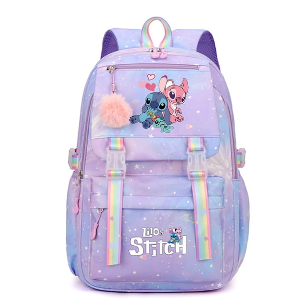 Lilo And Stitch Large capacity Waterproof Backpack for School Kawaii Anime cosplay bag Travel Bag School Student Girl Gift