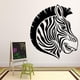 thumbnail image 2 of Decomural Zebra Head Safari Animals WS-32830, 2 of 2