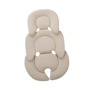 Magideal - Cojín Para Cochecito, Cojín Interior Para Asiento De Cochecito, Cojín De Asiento Acogedor Y Transpirable Para Niños Pequeños, Cubrecolchón De Apoyo Pa Beige